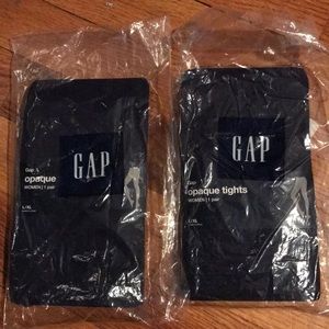 Gap Navy opaque tights